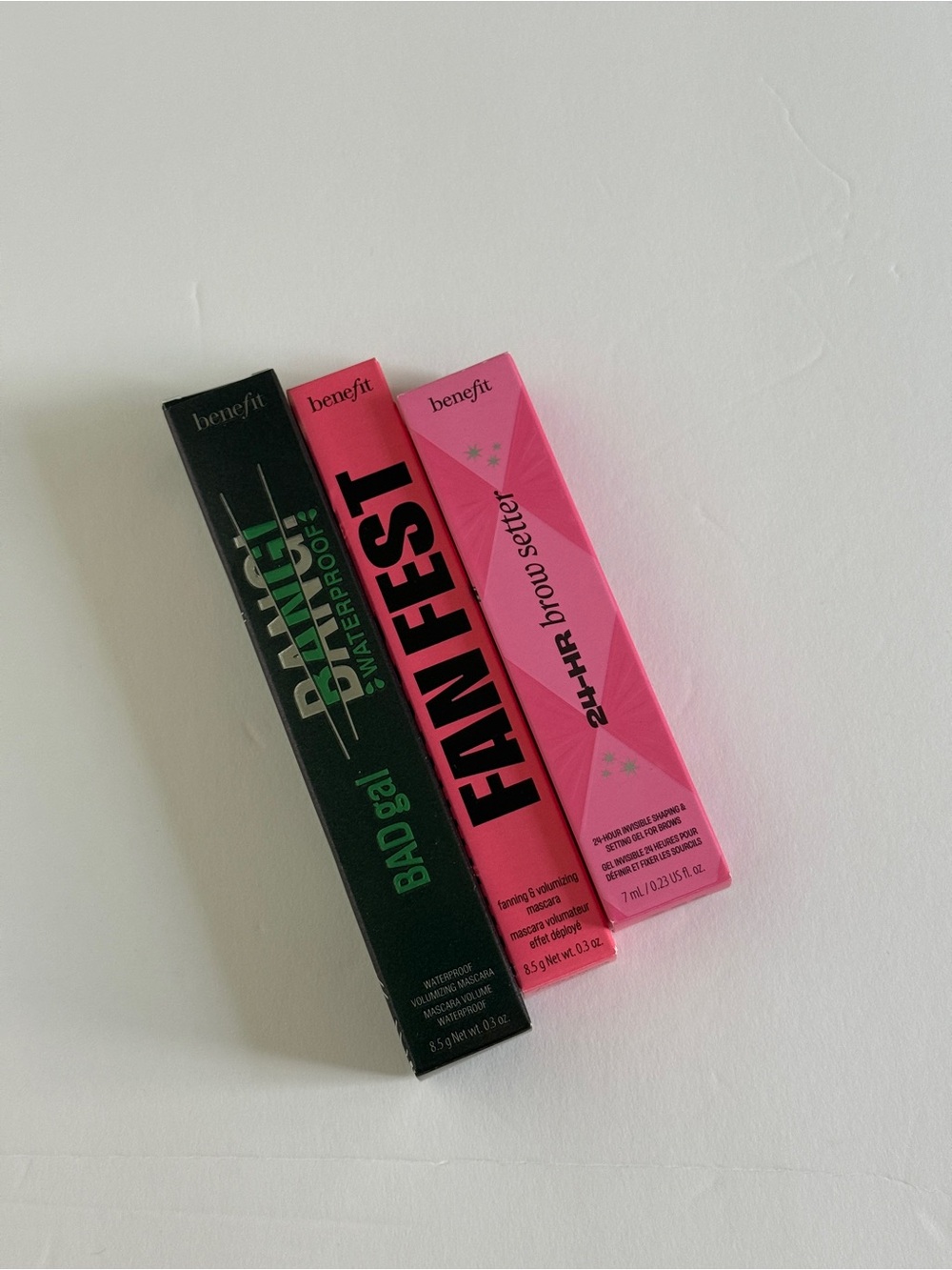 Set of benefit eye makeup